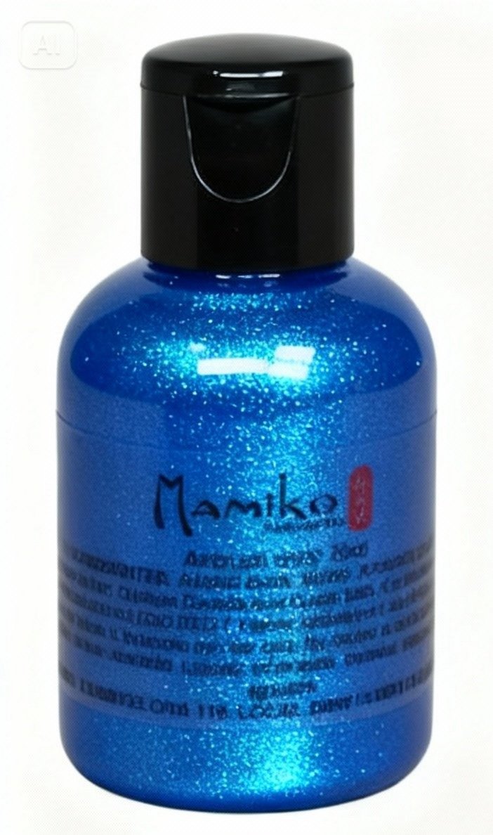 MAMIKO AIR BRUSH PEARL COLOR BLUE 35ml